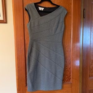 Beautiful grey dress, zip up back